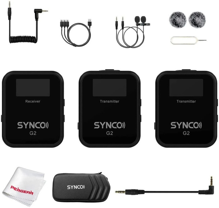 Радиосистема Synco G2(A2) RX+2TX, Черный №9