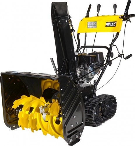 Снегоуборщик гусеничный бензиновый Huter SGC 6000CD 70/7/23, 8 л.с., 5900 Вт, Желтый/Черный детальное изображение - 1