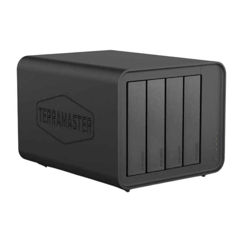 Дисковое хранилище TerraMaster D4-320, Чёрный детальное изображение - 4