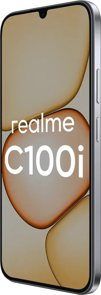Смартфон Realme C100i 4G 4/128 Гб, Серебристый, Dual nano-SIM №2