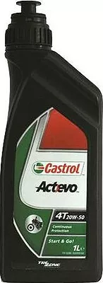 Моторное масло Castrol Act>Evo 4T 10W-40, 151A84, 1 л детальное изображение - 2