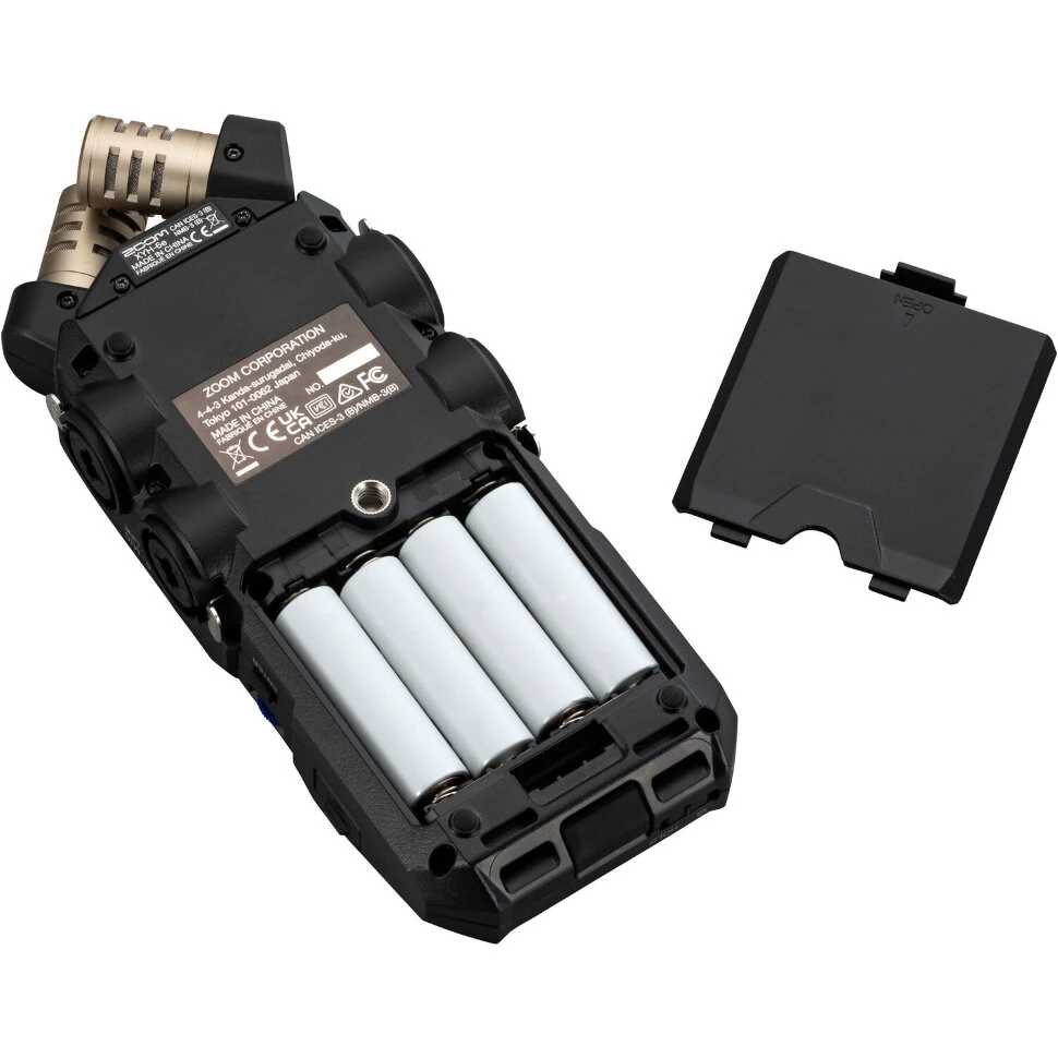 Рекордер Zoom H6essential, 32 бит, Черный детальное изображение - 8
