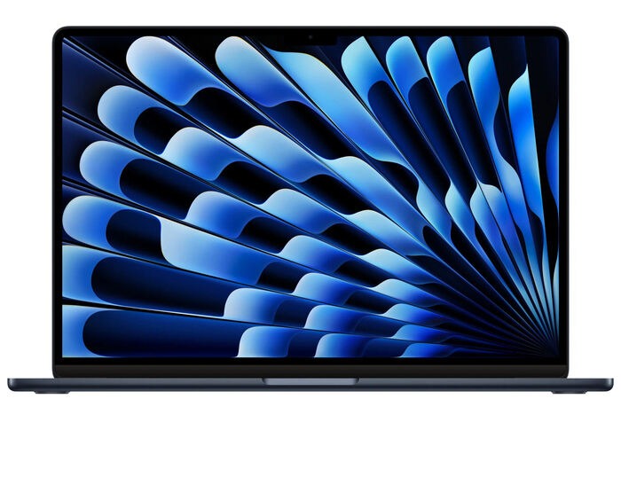 Ноутбук Apple MacBook Air 15 2024, RAM 16 ГБ, Midnight, SSD 512 ГБ, Apple graphics 10-core детальное изображение - 1