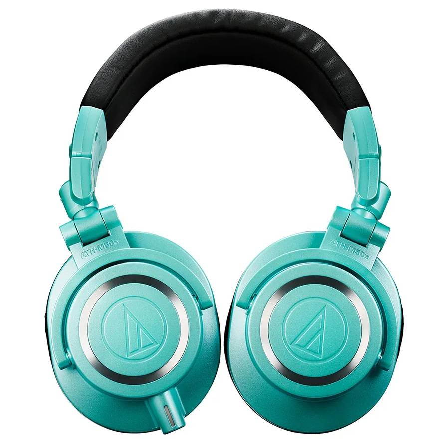 Наушники Audio-Technica ATH-M50x, Голубой детальное изображение - 3