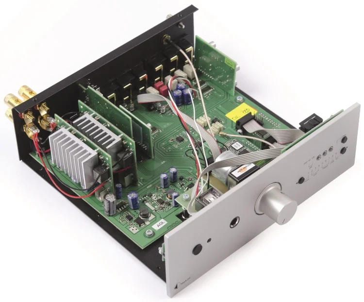 Интегральный усилитель Pro-Ject MAIA DS, Серебряный детальное изображение - 3