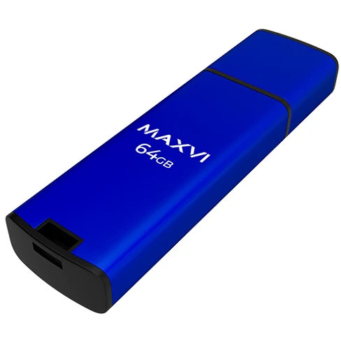 USB Flash накопитель MAXVI MP2 64 ГБ, синий детальное изображение - 1