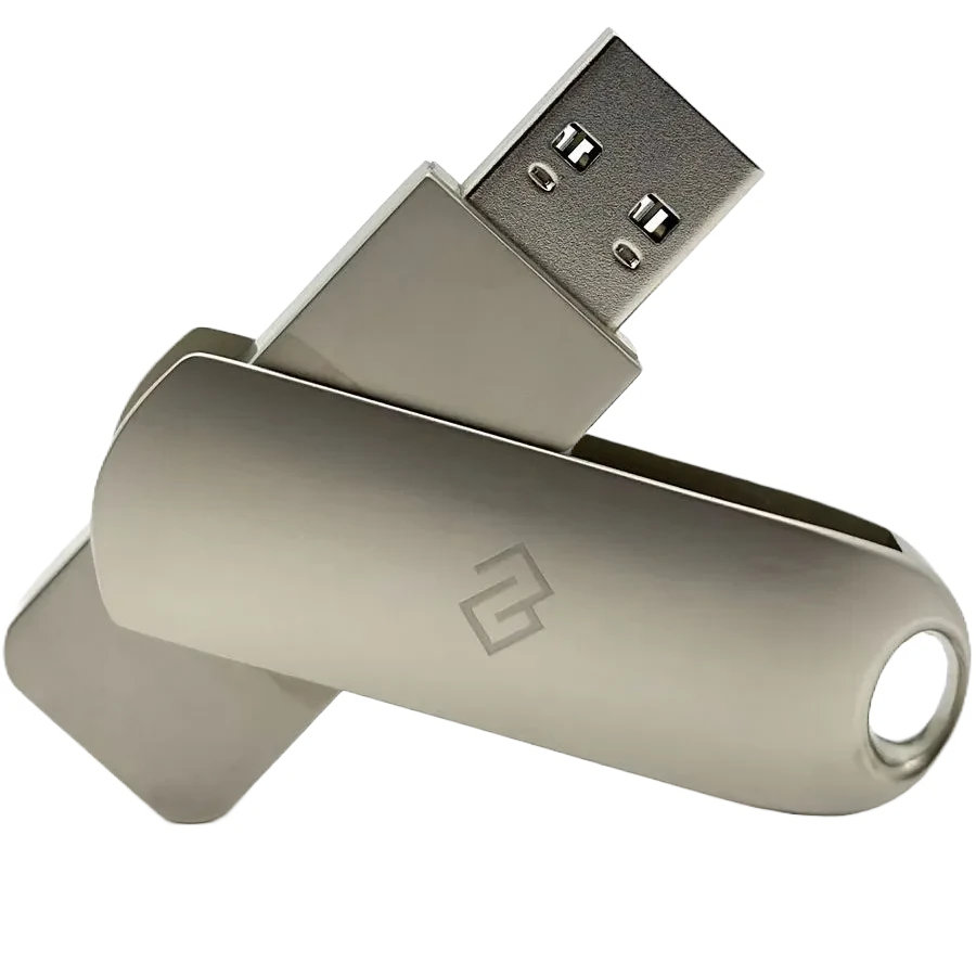 USB Flash накопитель Digma DRIVE3 (DGFUM128A30SR) 128 ГБ, серебряный детальное изображение - 1