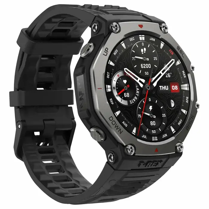 Смарт-часы Amazfit T-Rex 3 A2323 48 мм, Оникс №6