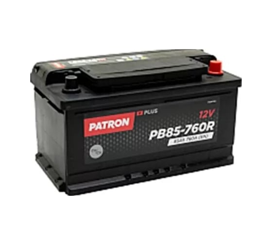 Аккумулятор PATRON PLUS 12 В, Обратная полярность, PB85-760R, 100 А*ч детальное изображение - 1