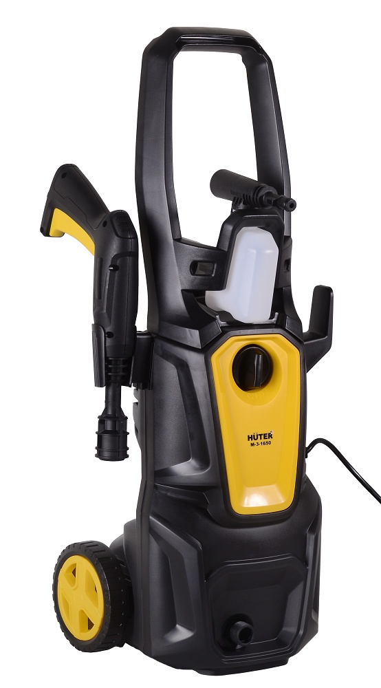 Мойка высокого давления HUTER M-3-1650, 1.65 кВт, 135 бар, Черный/Желтый детальное изображение - 2