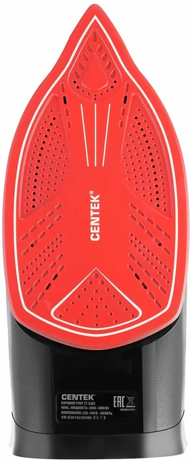 Утюг Centek CT-2362, Красный детальное изображение - 3