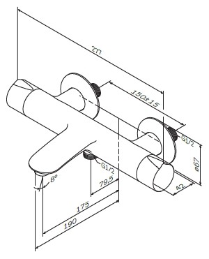 Смеситель AM-PM Like F8050000 детальное изображение - 6