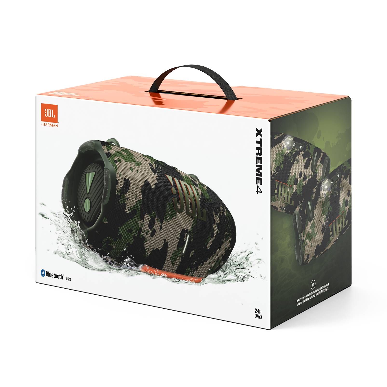 Портативная акустика JBL Xtreme 4, Зеленый детальное изображение - 8
