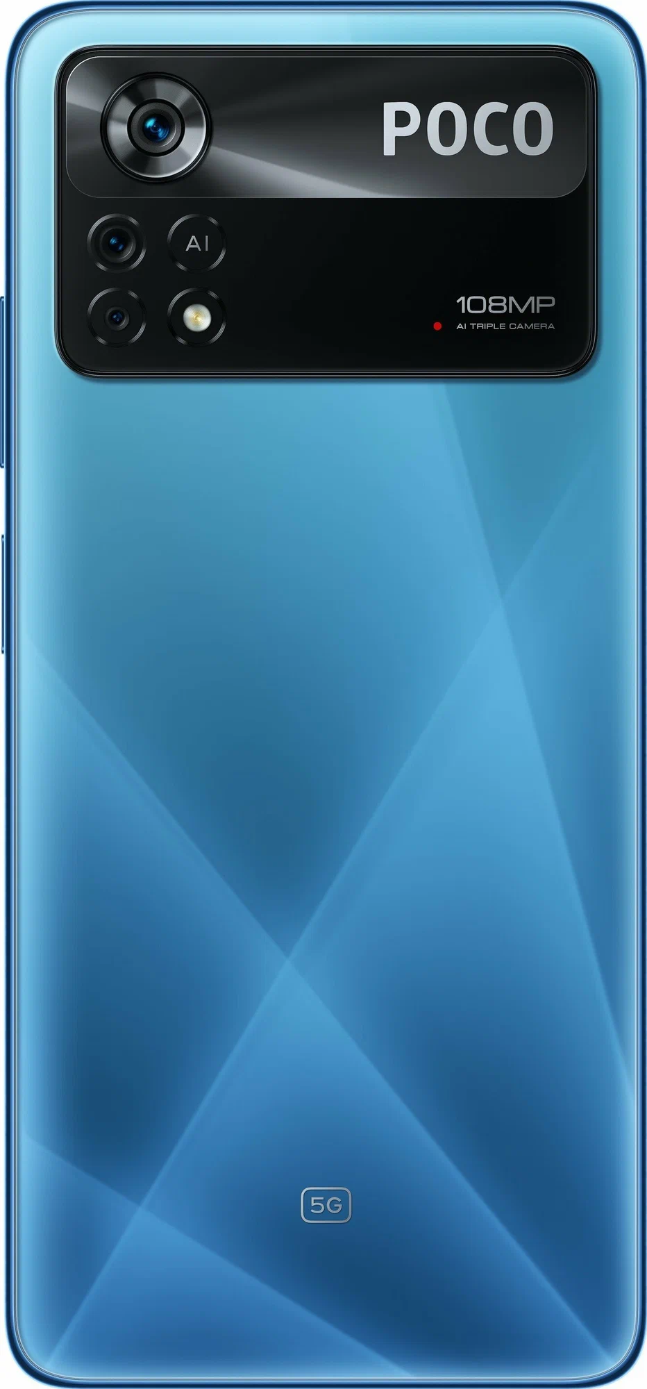 Смартфон Xiaomi POCO X4 Pro 5G 128 ГБ, Синий, Dual nano SIM детальное изображение - 5