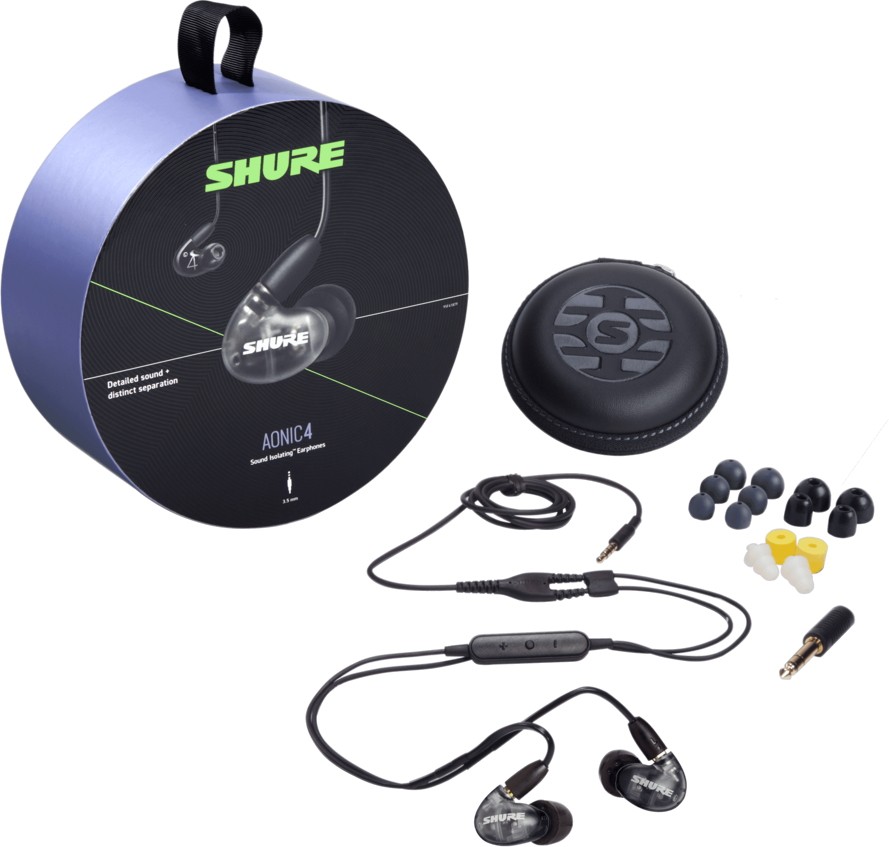 Проводные наушники Shure AONIC 4, Черный детальное изображение - 6