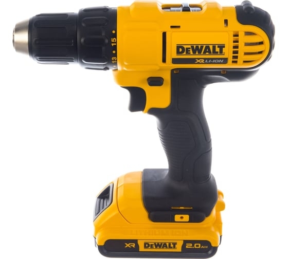 Аккумуляторная дрель-шуруповерт DeWALT DCD771D2-QW, 18 В, 42 Нм, 2 А·ч детальное изображение - 3