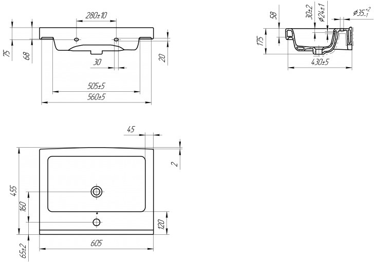 Умывальник  детальное изображение - 4