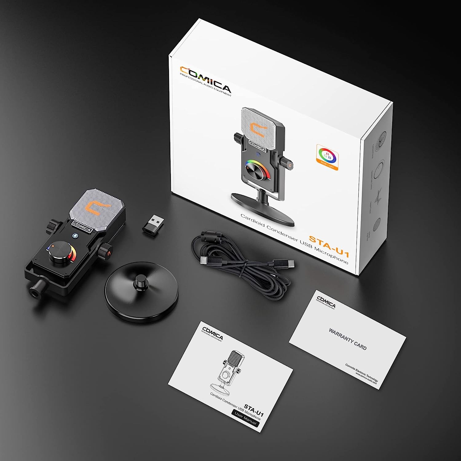 Микрофон Comica STA-U1  детальное изображение - 2