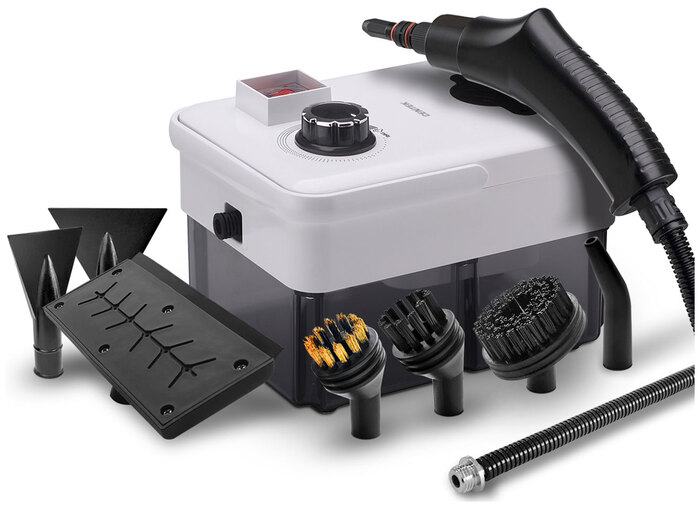 Пароочиститель Centek CT-9401, 2200 Вт, Белый/Черный №1