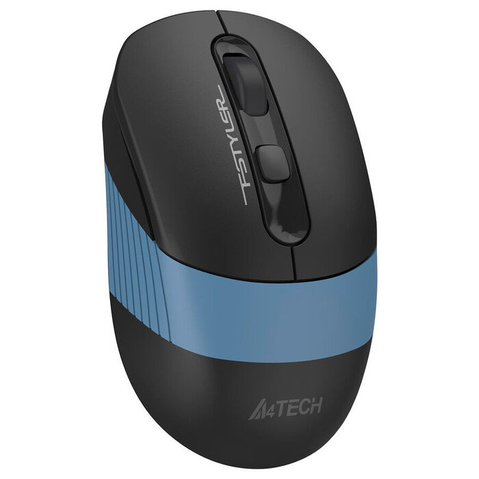 Мышь A4Tech Fstyler FB10C, Синий, Черный №2
