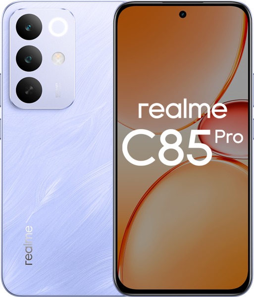 Смартфон Realme C85 Pro 6/128 Гб, Фиолетовый, Dual nano-SIM детальное изображение - 2