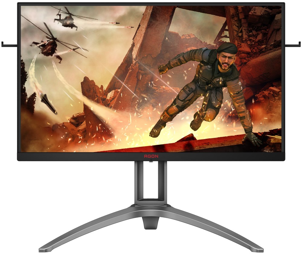 Монитор AOC AGON AG273QX, 27″, 2560x1440, 165 Гц, Серый детальное изображение - 1