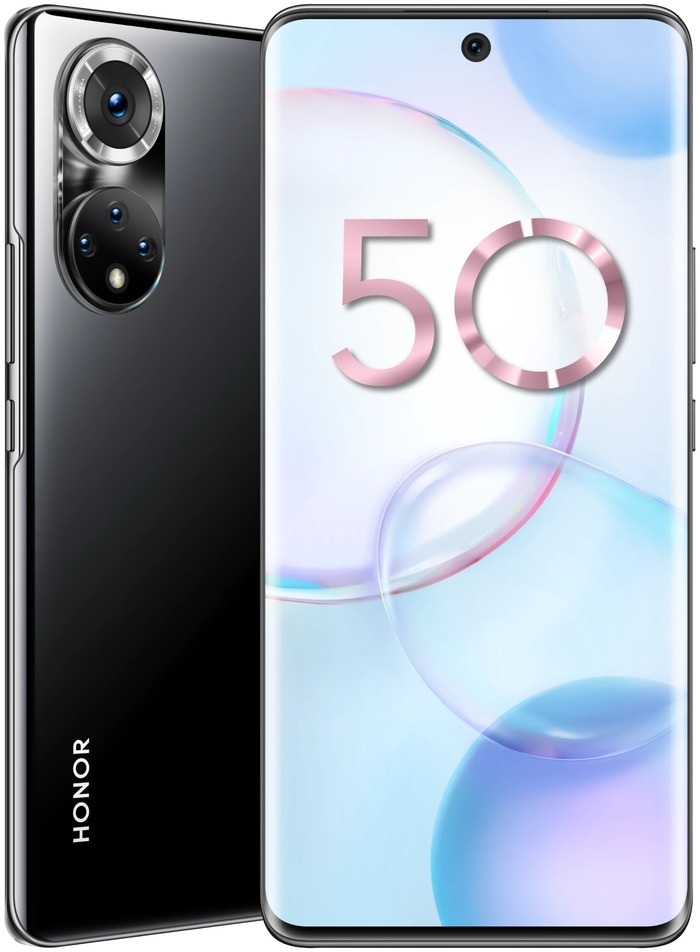 Смартфон Honor 50 256 Гб, Полуночный черный, Dual nano SIM №4