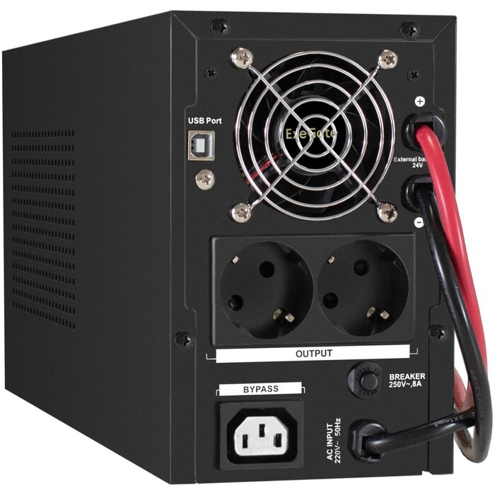 ИБП ExeGate SineTower SZ-1500.LCD.AVR.2SH.1C13.USB + 2x HRL 12-26 (26Ач) №3