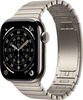 Умные часы Apple Watch Series 11 46 мм, Natural Titanium Case with Natural Milanese Loop, GPS + Cellular, Серебристый вариант - 1