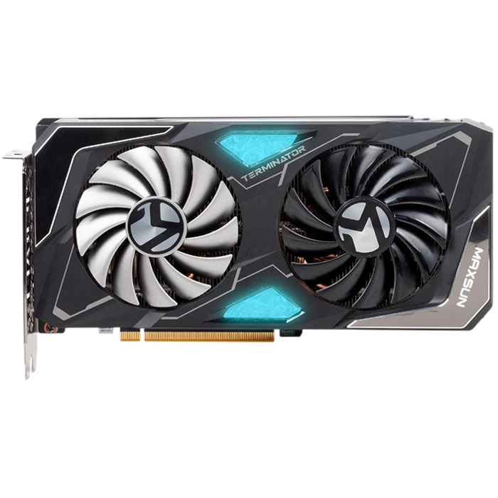 Видеокарта Maxsun NVIDIA GeForce RTX 3060, RTX3060TERMINATOR S1, OEM 12 ГБ, Серый детальное изображение - 2