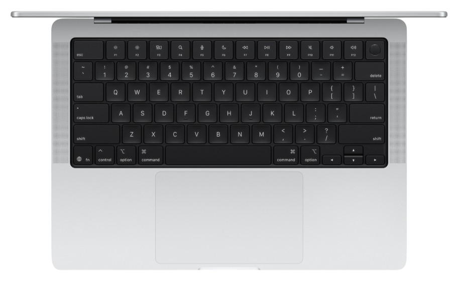 Ноутбук Apple MacBook Pro 14 2025 на M5, RAM 16 ГБ, Silver, SSD 512 ГБ, Apple graphics 10-core детальное изображение - 2