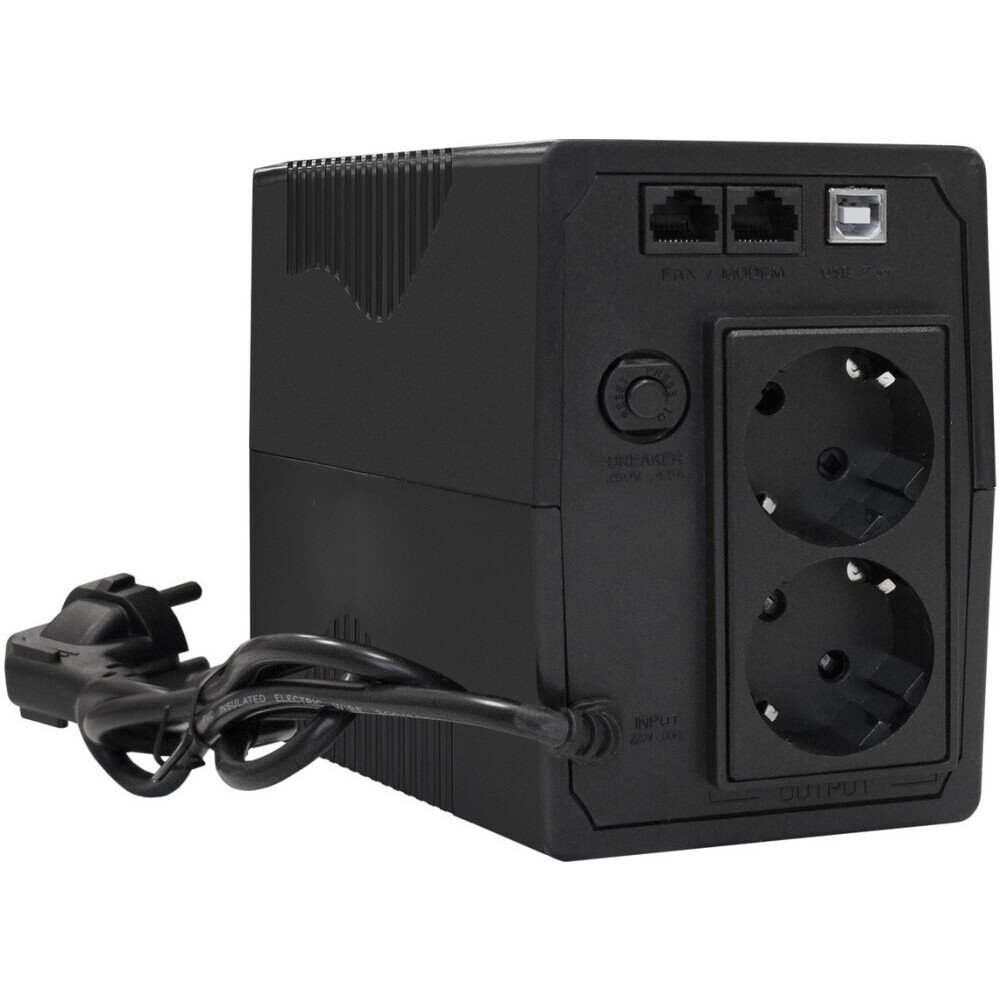 ИБП ExeGate Power SpecialPro UNB-600.LED.AVR.2SH.RJ.USB детальное изображение - 2