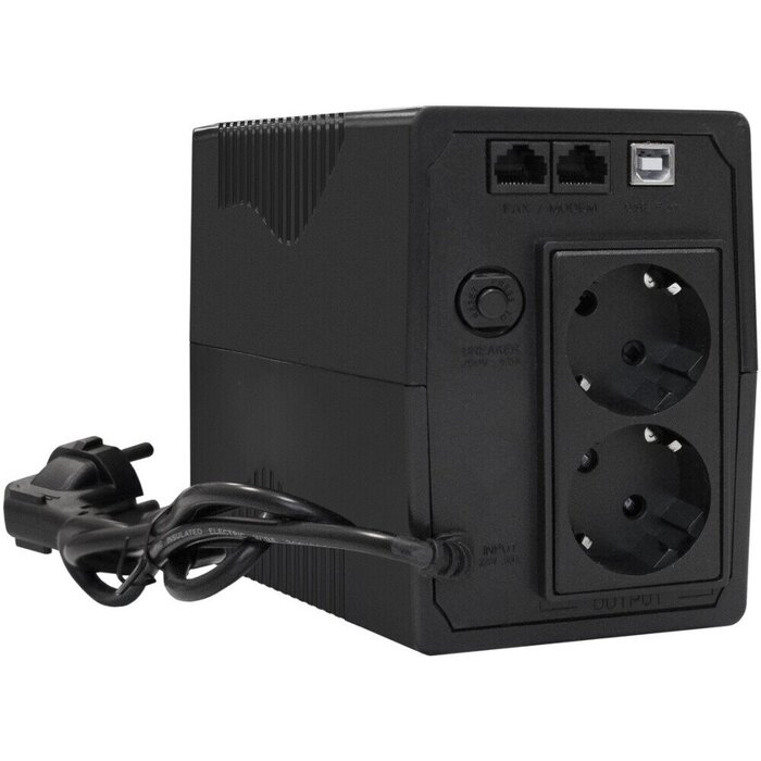 ИБП ExeGate Power SpecialPro UNB-600.LED.AVR.2SH.RJ.USB №2