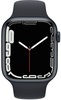 Умные часы Apple Watch Series 7 Aluminum, 41 мм, Темная ночь вариант - 2