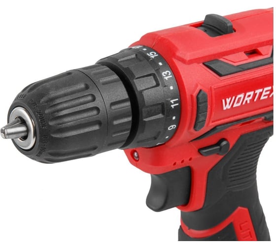 Аккумуляторная дрель-шуруповерт WORTEX BD 1220, 12 В, 30 Нм, 1,5 А·ч детальное изображение - 4