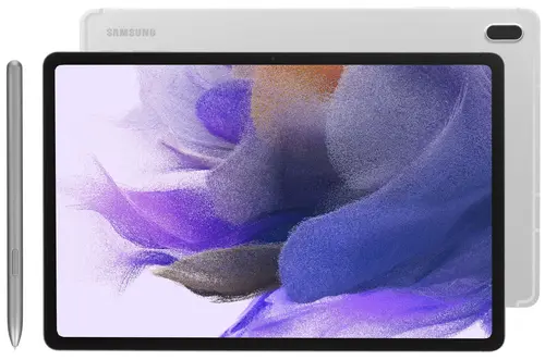 Планшет Samsung Galaxy Tab S7 FE 64 ГБ, Серебристый, Wi-Fi + Cellular детальное изображение - 1