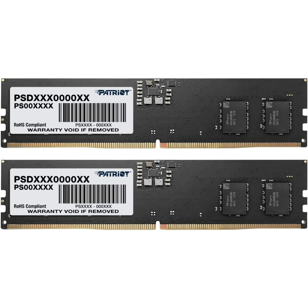 Оперативная память Patriot Signature DDR5 5600MHz, PSD532G5600K, 2x16 Гб KIT, 32 Гб детальное изображение - 1
