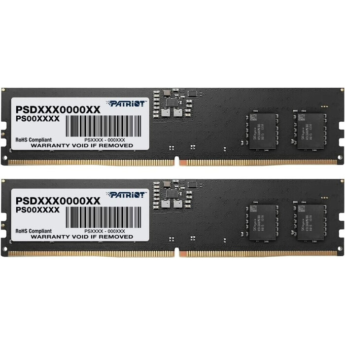 Оперативная память Patriot Signature DDR5 5600MHz, PSD532G5600K, 2x16 Гб KIT, 32 Гб №1