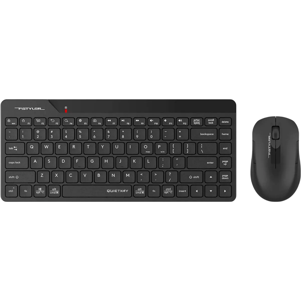 Клавиатура + мышь A4Tech Fstyler FG2200 Air2, Черный детальное изображение - 4