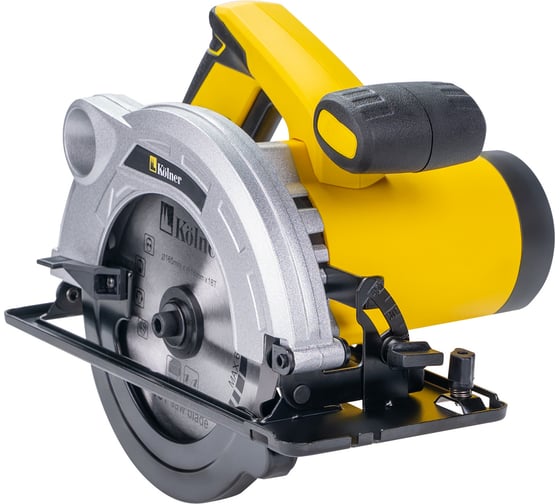 Дисковая пила Kolner KCS 165/1400 8031000106, 165 мм, 5000 об/мин, 1400 Вт детальное изображение - 1