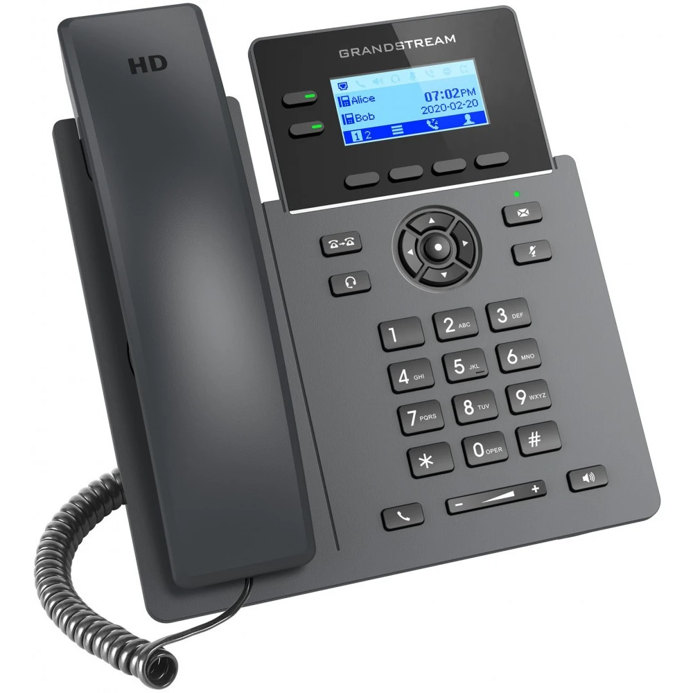 VoIP-телефон Grandstream GRP2602P, Черный детальное изображение - 1