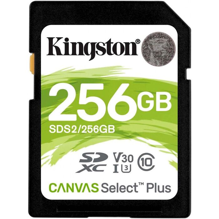 Карта памяти Kingston Canvas Select Plus MicroSD (SDS2/256GB), 256 Гб №1
