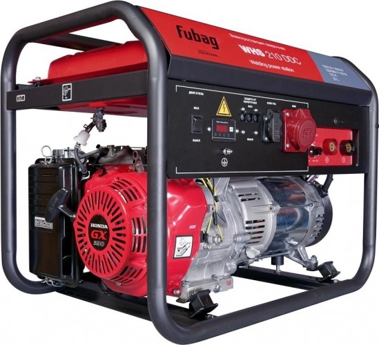 Сварочный генератор FUBAG WHS 210 DDC (Honda) 838241, 5 кВт, Красный детальное изображение - 3