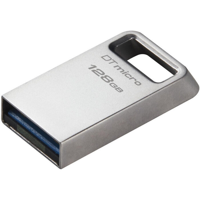 USB Flash накопитель Kingston DataTraveler Micro G2 (DTMC3G2/128 ГБ) 128 ГБ, серебряный №1