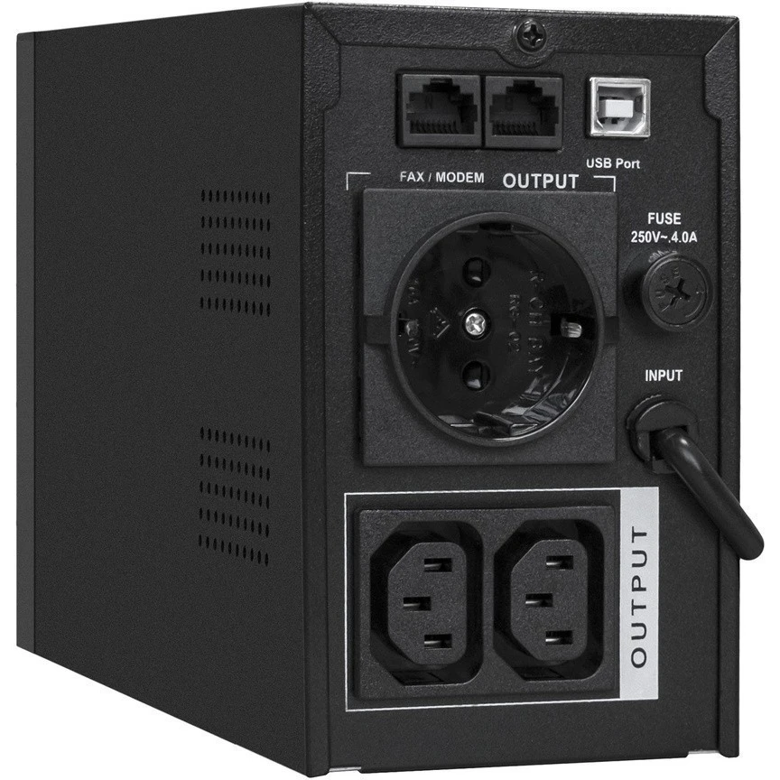 ИБП ExeGate SpecialPro UNB-1000.LED.AVR.1SH.2C13 детальное изображение - 2