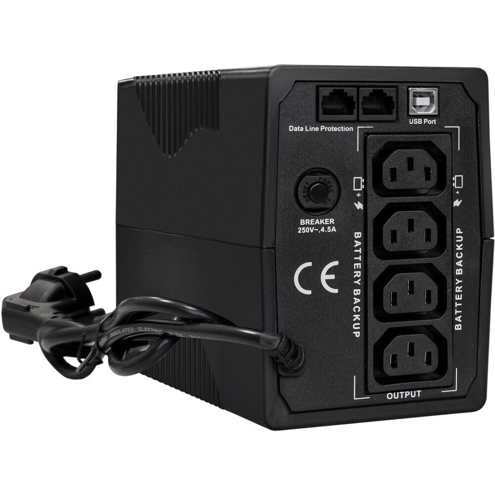 ИБП ExeGate Power Back BNB-1000.LED.AVR.4C13 детальное изображение - 2