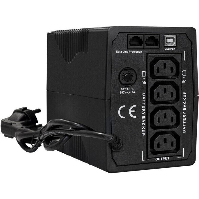 ИБП ExeGate Power Back BNB-1000.LED.AVR.4C13 №2