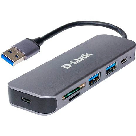 USB-концентратор D-Link DUB-1325, Черный детальное изображение - 1