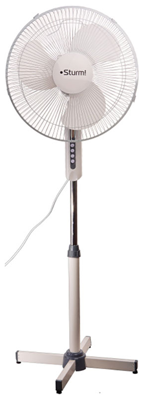 Вентилятор напольный Sturm! SF4005, 40 Вт, Белый/Серый детальное изображение - 1