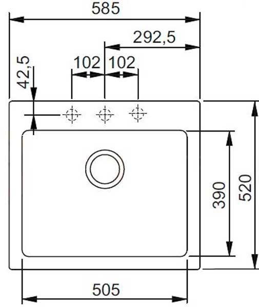 Кухонная мойка  детальное изображение - 3